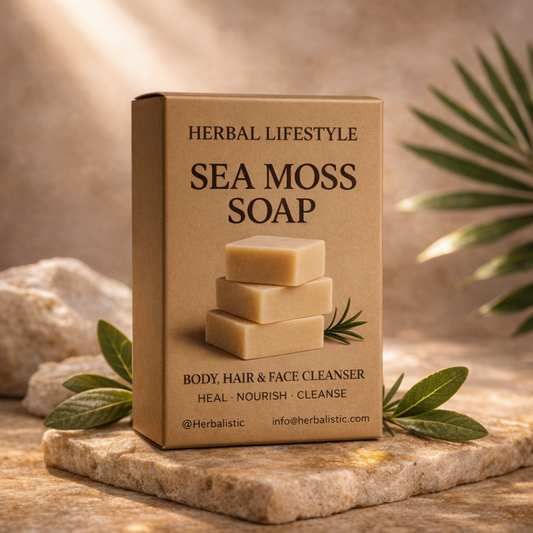 Golden Sea Moss Soap