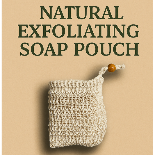 Exfoliating soap pouch