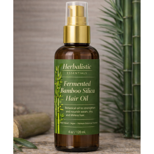 Fermented Bamboo silica hair oil