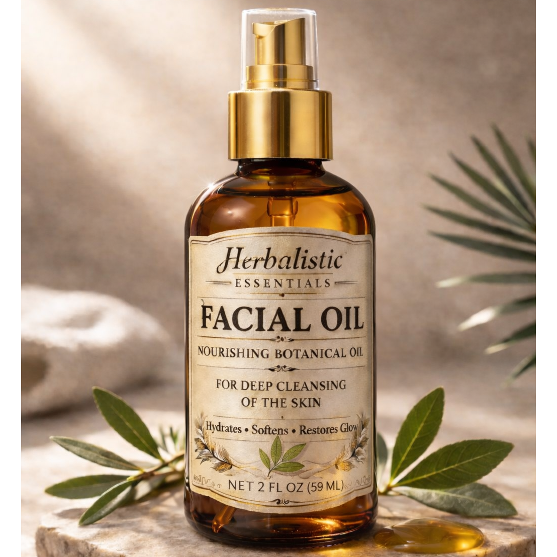 Cleansing Facial Oil