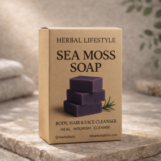 Purple Sea Moss Soap